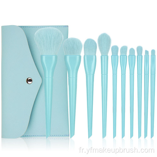 Marque privée 2021 Brosse de maquillage couleur Candy